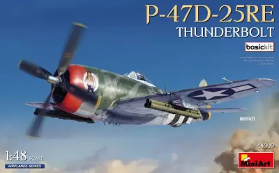 Amerykański myśliwiec P-47-25RE Thunderbolt