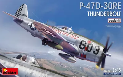 Samolot myśliwski P-47-30RE Thunderbolt Basic Kit