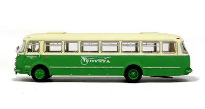 Autobus Jelcz 043 kremowo-zielony Turysta