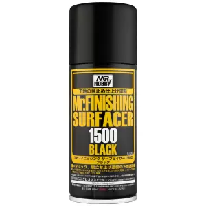 Farba akrylowa Mr.Finishing Surfacer 1500 Black / 170ml