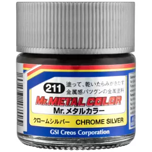 Farba akrylowa Chrome Silver / 10ml