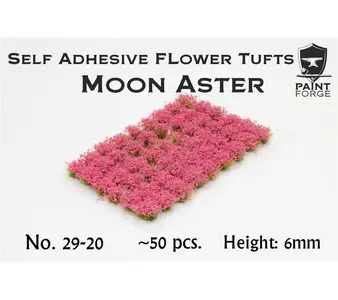 Kępy kwiatów - Moon Aster 6mm / 50szt.