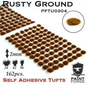 Kępy traw - Rusty Ground 2mm / 150szt.