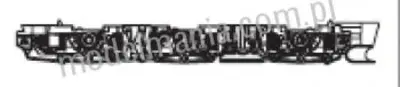 Drehgestellblende (nur Logo)