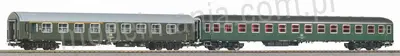 Zestaw 2 wagonów osobowych D 244 Brest Köln, zestaw 1