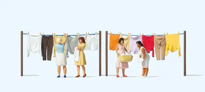 Przy wieszaniu prania
