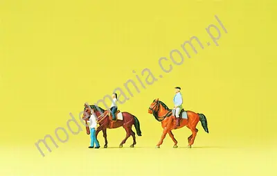 Jeźdźcy na koniach