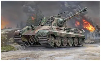 Niemiecki czołg cięzki King Tiger II Ausf.B, wieża Henschel