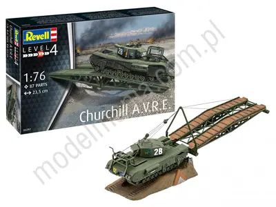 Brytyjski czołg mostowy Churchill A.V.R.E.