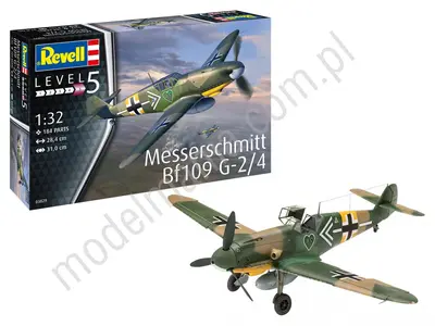 Niemiecki myśliwiec Messerschmitt Bf-109G-2/4