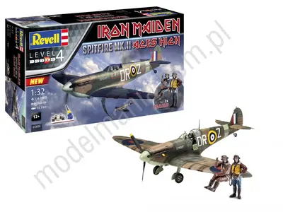 Spitfire Mk.II “Aces High” Iron Maiden (z farbami)