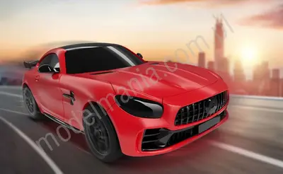 Mercedes AMG GT R, czerwony (Build'n'Race)