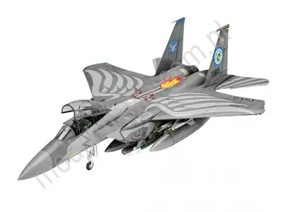 Amerykański myśliwiec Mc Donnell F-15E Strike Eagle (z farbami)