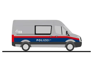 Volkswagen Crafter 11, policja Austriacka