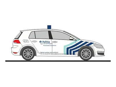 Volkswagen VW Golf 7 Politie (BE), policja belgijska