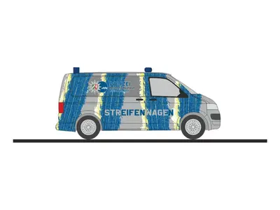 Volkswagen VW T5 ´10 Streifenwagen Polizei NRW, policja