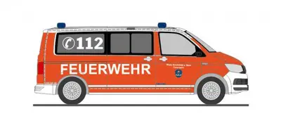 Volkswagen VW T6 FW Stockstadt, straż pożarna