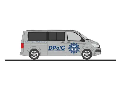 Volkswagen VW T6 DPolG Hamburg, związek zawodowy policji