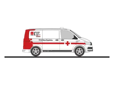 Volkswagen T6 Cruz Roja Espanola (ES)