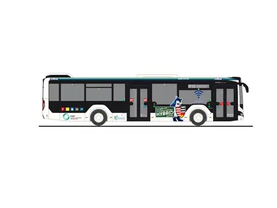 Autobus MAN Lion´s City 12 2018 Hybrid, Neu-Isenburg
