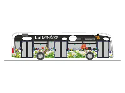 Autobus miejski Mercedes-Benz eCitaro Nahverkehr Schwerin - Luftwandler