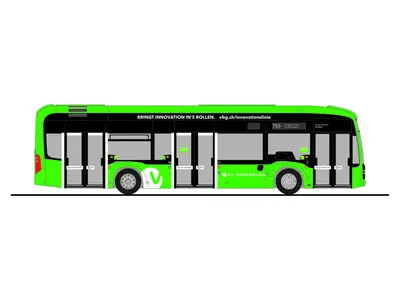 Autobus miejski Mercedes-Benz eCitaro VBG Glattal (CH)