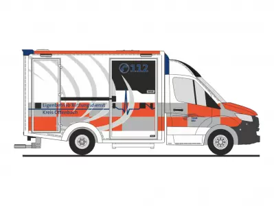 Mercedes-Benz MBWAS Design RTW´18 Offenbach/Main, ambulans