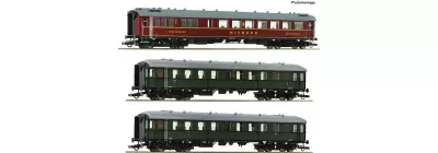 Zestaw 3 wagonów do pociągu "Zwickauer Traditionszug" #2