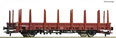 Wagon towarowy platforma z kłonicami