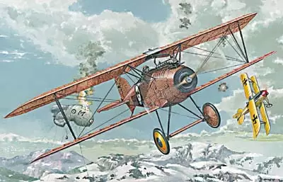 Samolot myśliwski Albatros D.III Oeffag s.153 (wczesny)