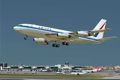 Samolot pasażerski Boeing 720 United