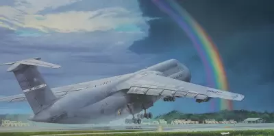Amerykański transportowiec Lockheed C-5B Galaxy