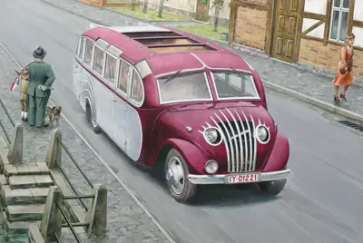Opel Blitzbus "Straßenzepp Essen" omnibus