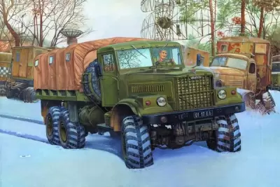 Radziecka ciężarówka KrAZ-255B
