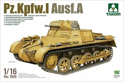 Niemiecki czołg lekki PzKpfw I Ausf A