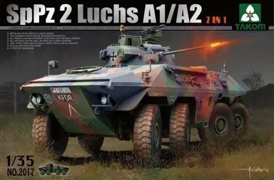 Niemiecki transporter Sppz2 Luchs A1/A2 2 In1
