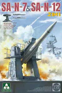 Sowiecka wyrzutnia rakiet SA-N-7 i SA-N-12