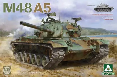 Amerykański czołg MBT M48A5 Patton