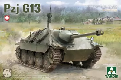 Szwajcarski niszczyciel czołgów Panzerjager G13