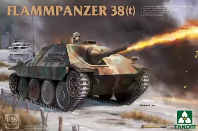 Niemiecki czołg chemiczny Flammpanzer 38(t)