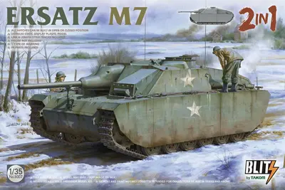 Niemieckie działo szturmowe Ersatz M7 (Sturmgeschutz, StuG III), seria Blitz