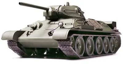 Sowiecki czołg średni T-34/76 model 1941, wieża odlewana