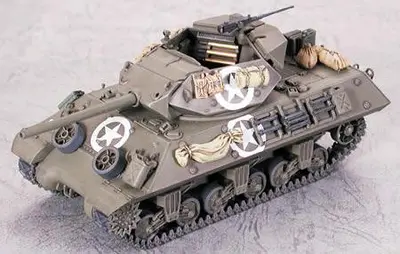 Amerykański niszczyciel czołgów M10 Wolverine, środkowa produkcja