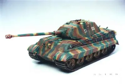 Niemiecki czołg ciężki PzKpfW VI King Tiger, wieża Porsche