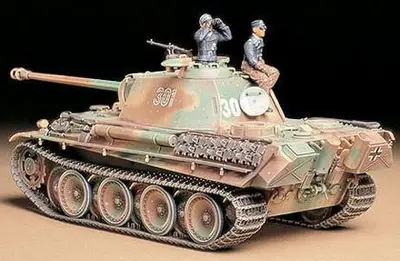 Niemiecki czołg średni PzKpfW V Panther Ausf. G, późna wersja