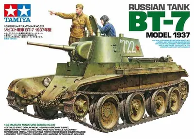 Sowiecki czołg szybki BT-7 model 1937