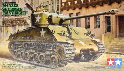 Amerykański czołg średni M4A3E8 Sherman "Easy Eight", front europejski