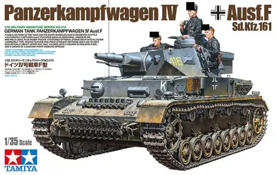 Niemiecki czołg średni PzKpfW IV Ausf F
