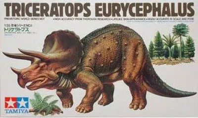 Dinozaur Triceratops Eurycephalus