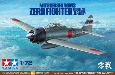 Japoński myśliwiec Mitsubishi A6M3 (Hamp) - Zero